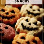 Halloween cupcakes and cookies decorated as fun Halloween themed food with festive designs. 2